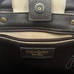 Brown Leather YSL Bag