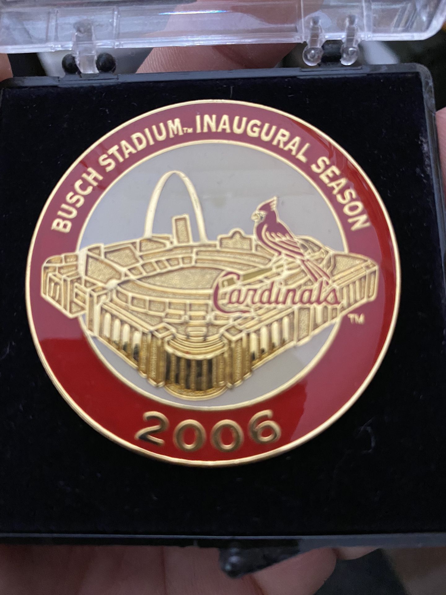 Busch Stadium Inaugural season 2006 pin