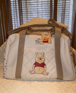 Ronnie the Pooh duffle/ diaper bag