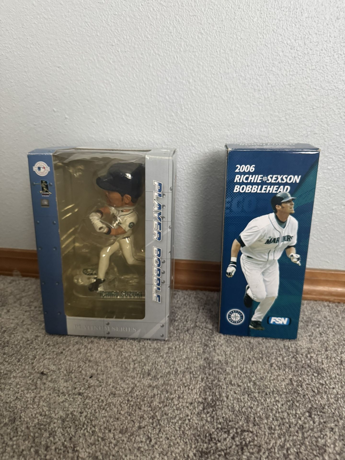 Seattle Mariners Ichiro And Sexson Bobble heads