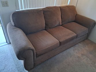Broyhill Corduroy Sofa Couch