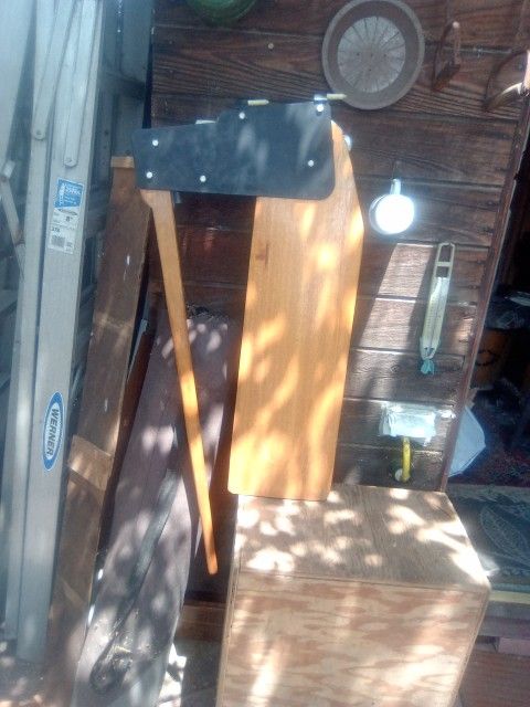Sail Boat Tiller And Rudder 33.X 9.