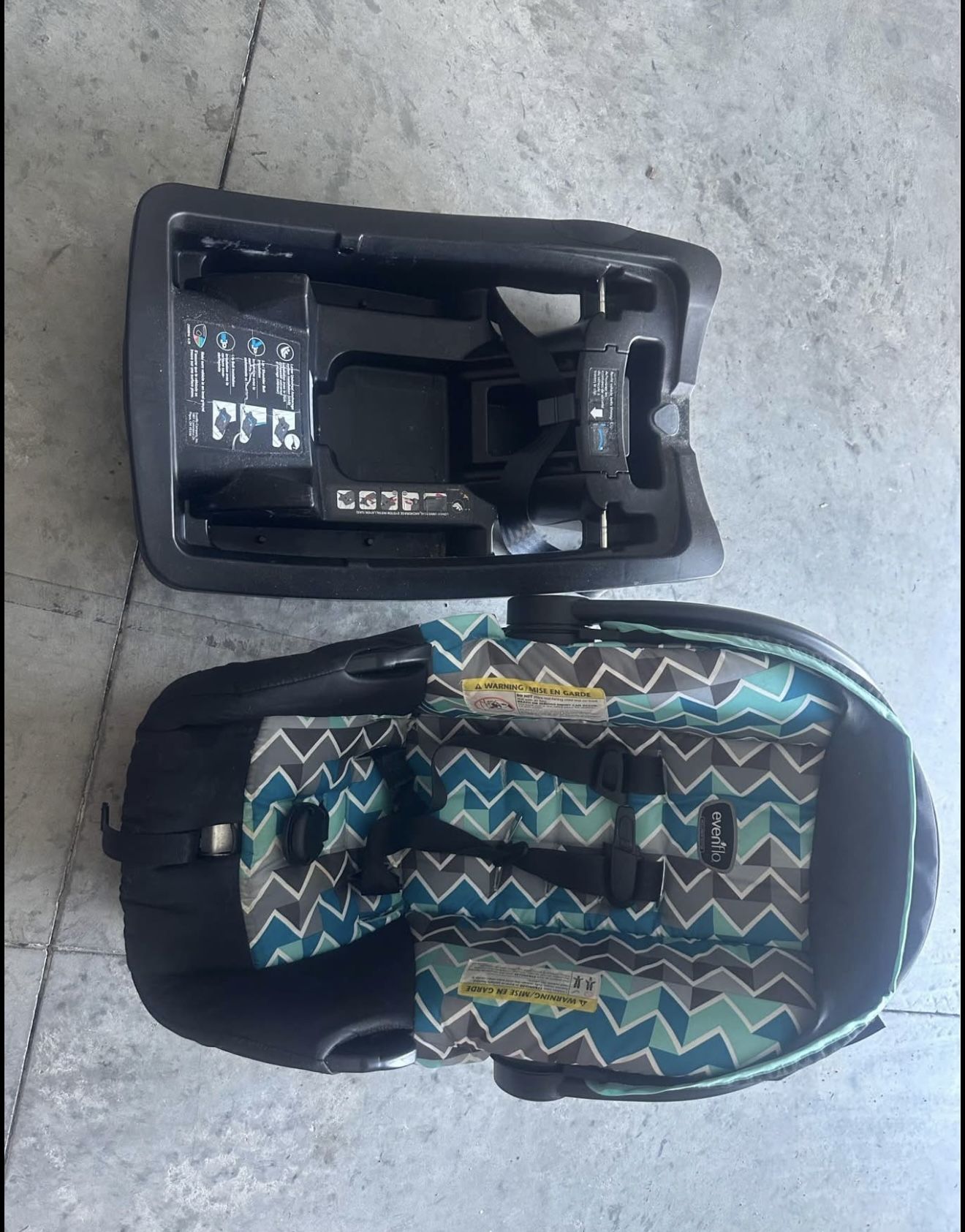 Baby Car Seat And Base