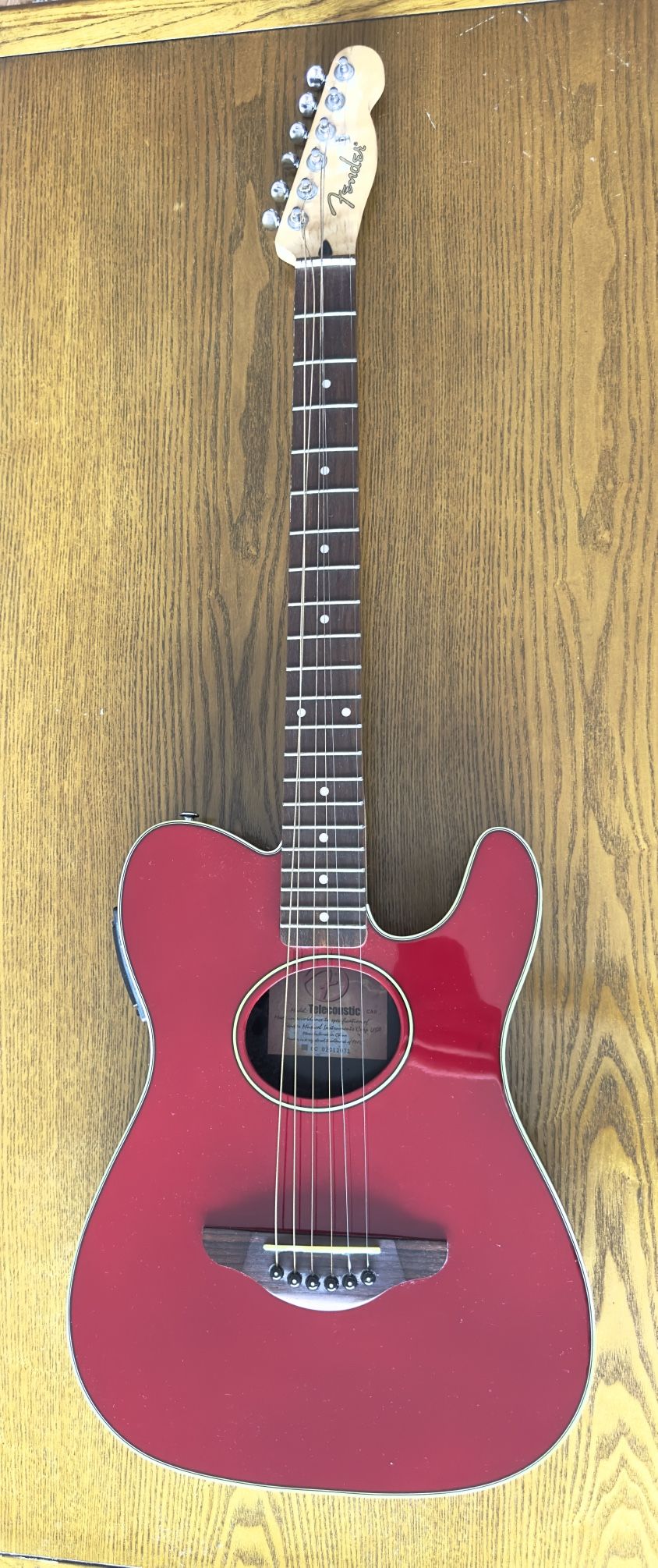 Fender Telecoustic Electric Guitar