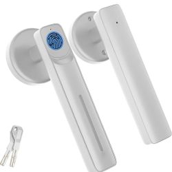 Fingerprint Door Lock with Smart APP,Fingerprint Door Knob,Biometric Door Knob Keyless Entry Door Lock with Tuya for Home/Bedroom/Office/Apartment/Air