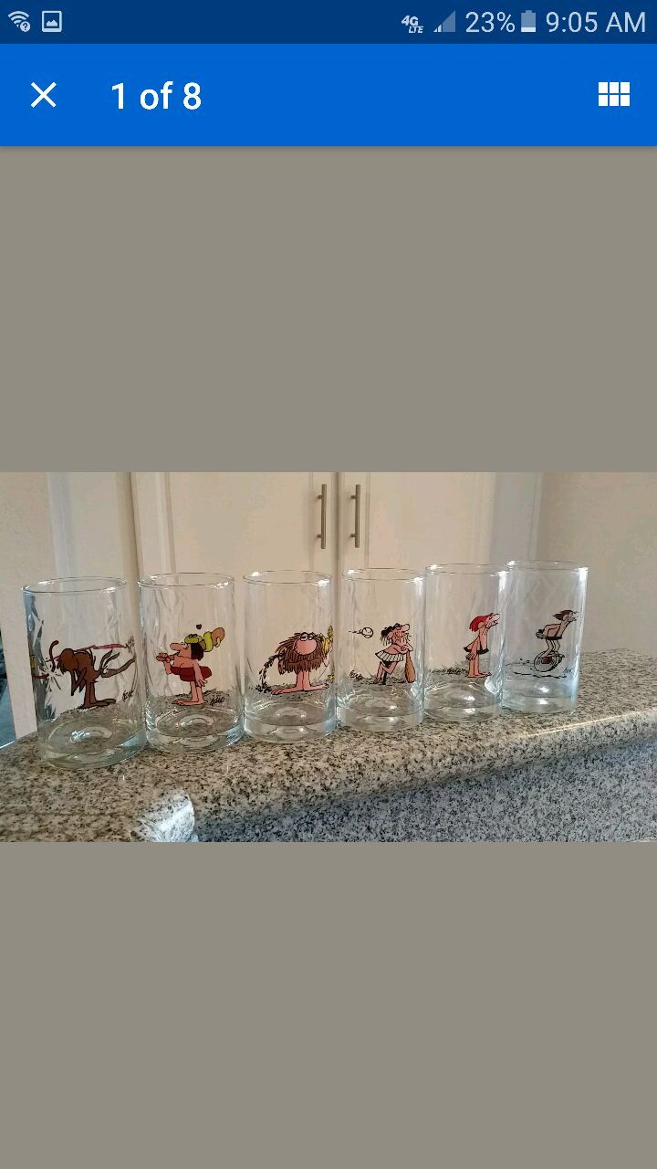 1981 Ice Age collector series Arby's BC