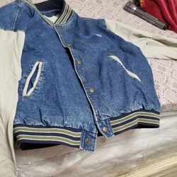Jean Jacket New Sz Large
