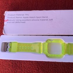 38/40mm iphone Watch Band Neon green