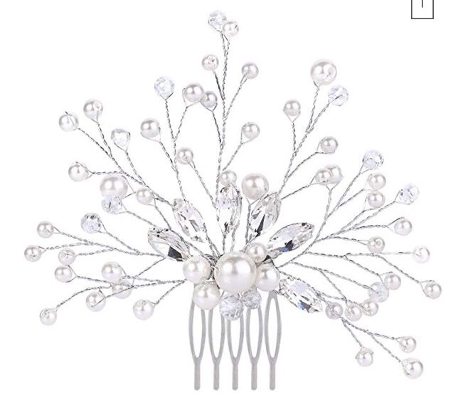 Wedding bridal hair comb