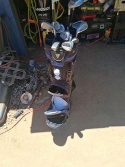 Women's golf clubs left handed
