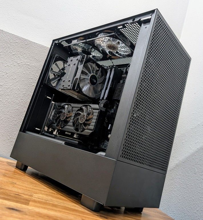 Ryzen 7 2700 GTX 1080 16GB DDR4 1TB SSD X570 RM750X Gaming Computer Desktop PC