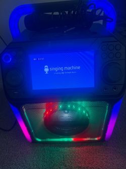 Singing Machine Karaoke System with Screen