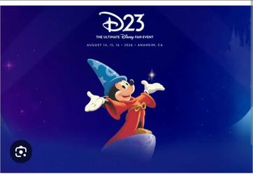 D23 expo 2026 Sat Aug  15
