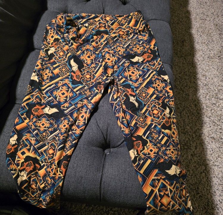 Lularoe Disney Scar Leggings OS