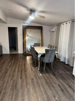 Dinning table 6 chairs
