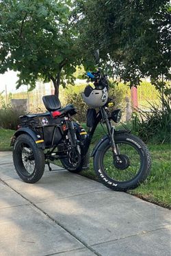 three-wheeled electric bicycle