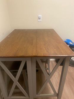 Table with four chairs