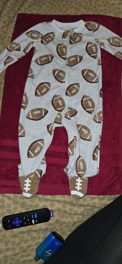 Football Boy Sleeper Onsie