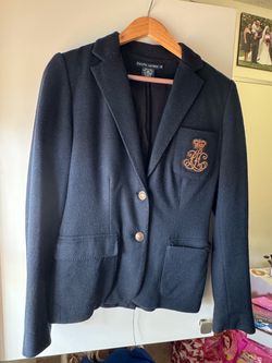 Blazer with logo