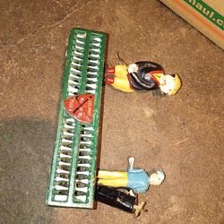 Vintage Birdie Putt Golfer Caddie Mechanical coin bank