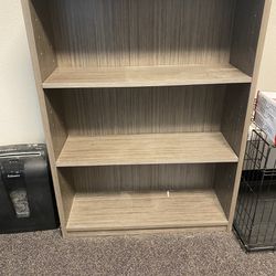 34 X 68 Ladder Bookshelf Grey 