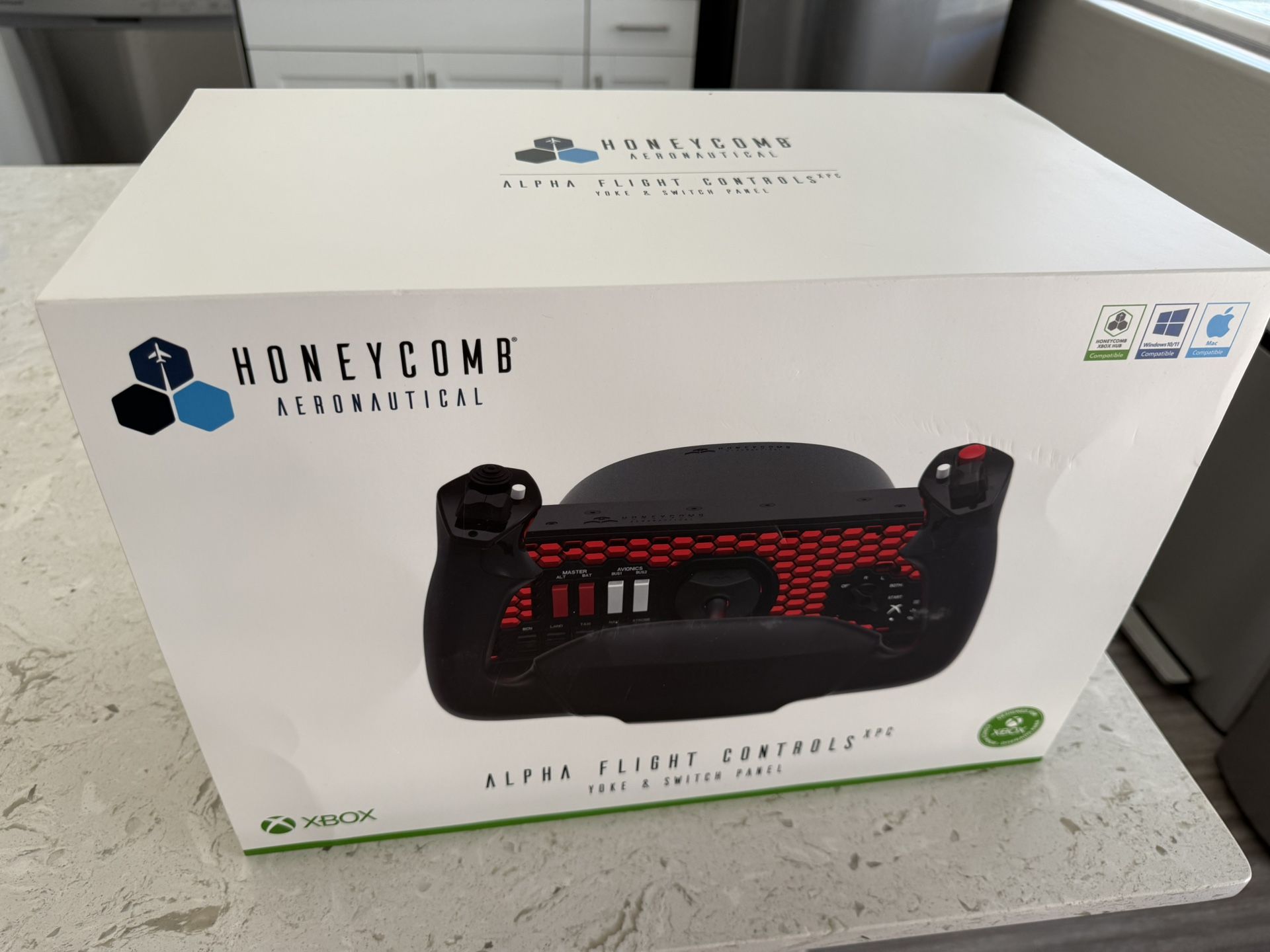 Honey Comb Yoke And Rudder Pedals 