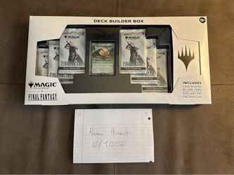 Magic Final Fantasy Deck Builder Box