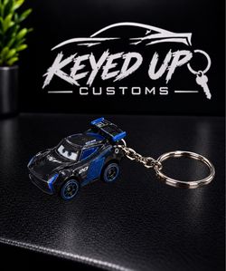 Miniature Race Car Keychain — Independently Modified