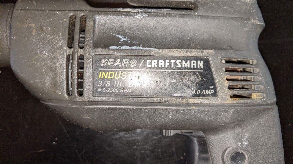 Sears/Craftsman Industrial 3/8 inch drill