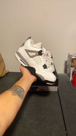 Air Jordan 4 Retro White Cement 