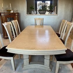 DINING SET + 8 CHAIRS