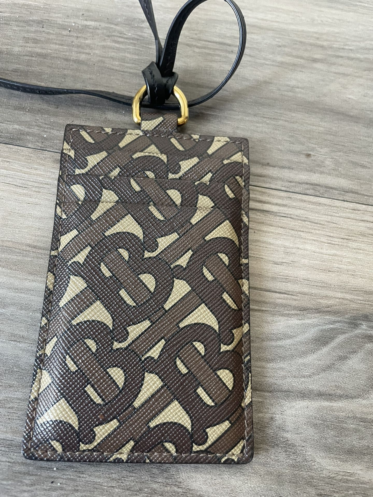 Burberry Card Holder With Lanyard 