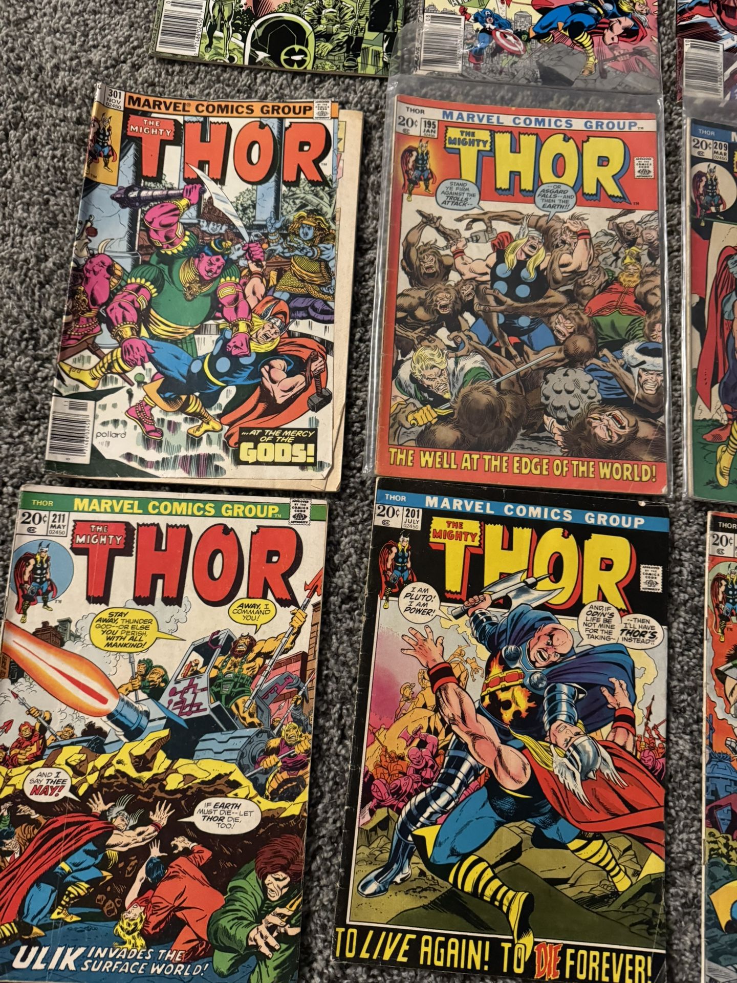 Thor comics 80’s And 90’s