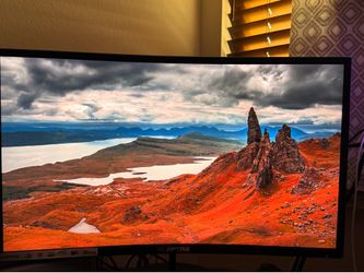 sceptre 27” curved gaming monitor