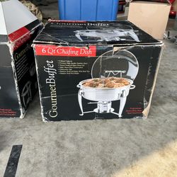 6qt Chaffing Dish. 2ea 