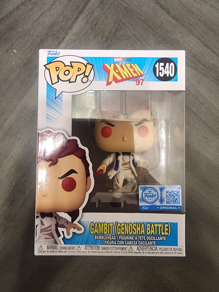 X-men 97 Gambit (Genosha Battle) Funko Pop