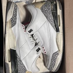Jordan 3 White Cements 2003 Size 11