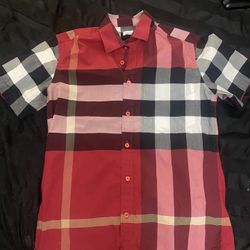 Burberry Shirt Size Medium