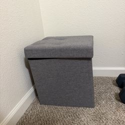Foot rest with storage