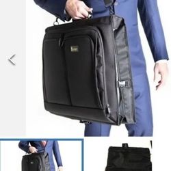 Golden State Ink-Black Folding Garment Bag