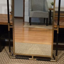 Black And Gold Decorative Mirror