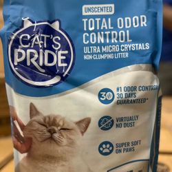 Cat’s Pride Unscented Odor Control Crystals Lightweight 5LB Cat Litter