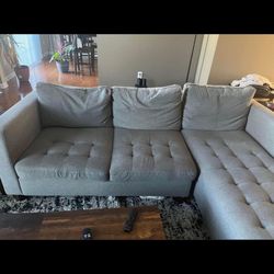 World market Sectional Couch 