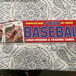 Baseball Collectible Sports Cards: 1988 Fleer Complete Set