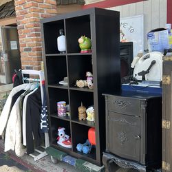 Black Cube Storage Organizer Shelving Unit, IKEA KALLAX