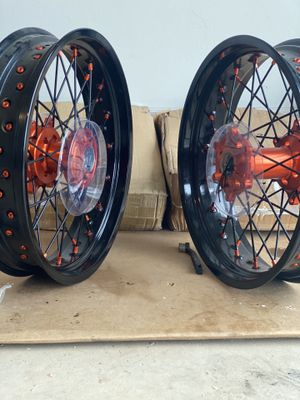 Photo Supermoto wheels KTM