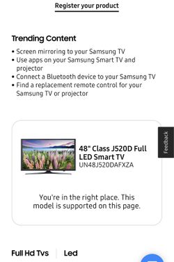 Use apps on your Samsung Smart TV and projector