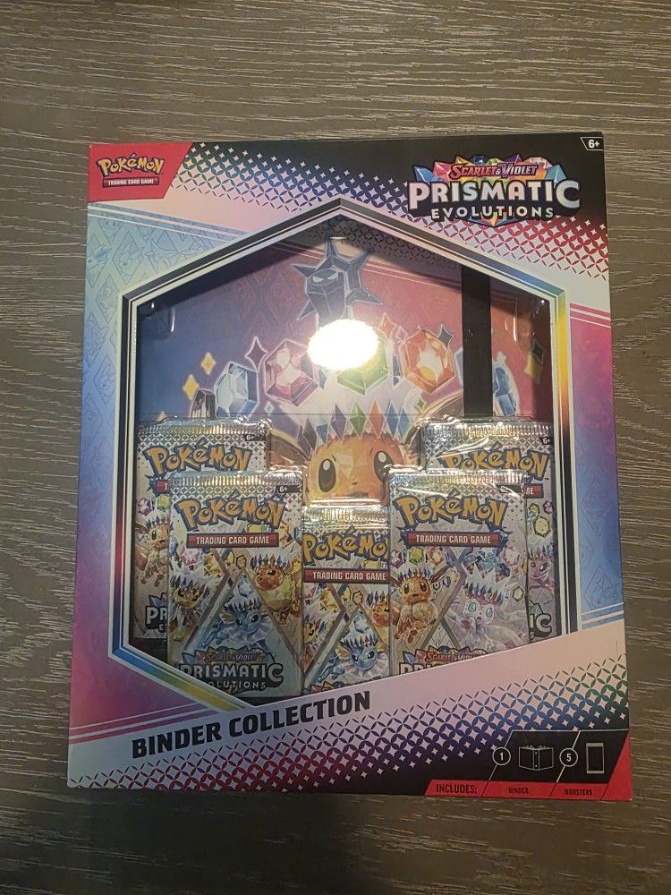 Pokemon Prismatic Evolutions Binder Collection