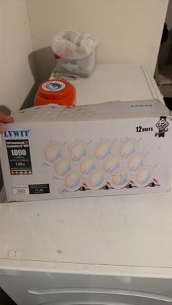 12 Pack 6 Inch LED