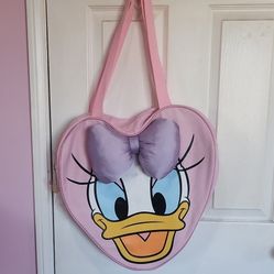 Disney Daisy Duck Heart Tote 